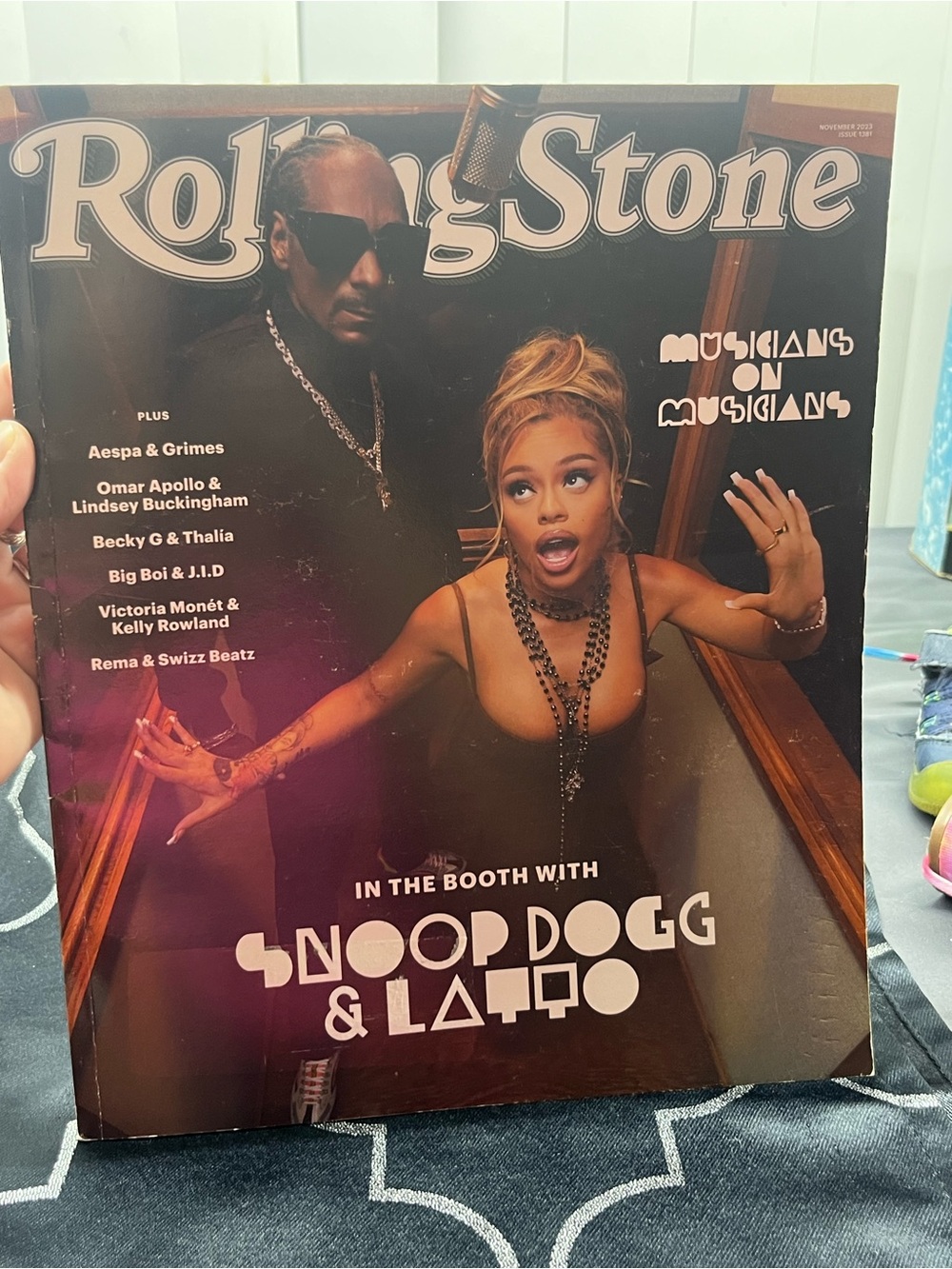 Rolling Stone (Nov '22) - Snoop Dogg & Latto, Aespa, Big Boi, Thalia, Rema